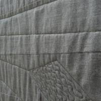 Patchworkstoff Makower Linen Texture mittel grau Stoff reine Baumwolle Patchwork Nähen Quilten Bild 4