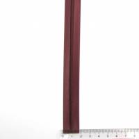 Satin Schrägband, 18mm, Uni-Farben, Kantenband, Meterware, 1meter (oxidrot) Bild 4