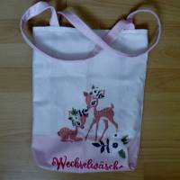 Kindergartentasche aus Canvas / Wechselwäsche / Schule / Kindergarten / Besuch bei Oma und Opa / personalisierbar Bild 8