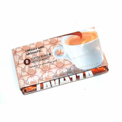 Trash Cash Kaffeeportemonnaie Lavazza Kupfer