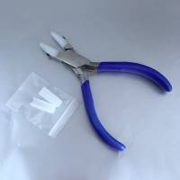 Kunststoffbacken Zange / flache Zange mit Kunststoffspitzen Bild 1