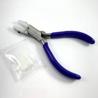 Kunststoffbacken Zange / flache Zange mit Kunststoffspitzen Bild 2