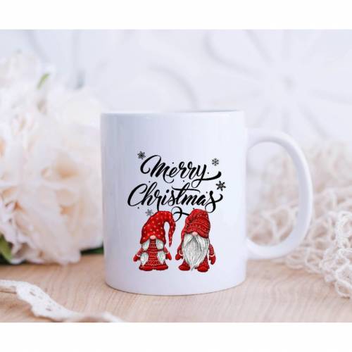 Personalisierte Tasse mit Namen Merry Christmas