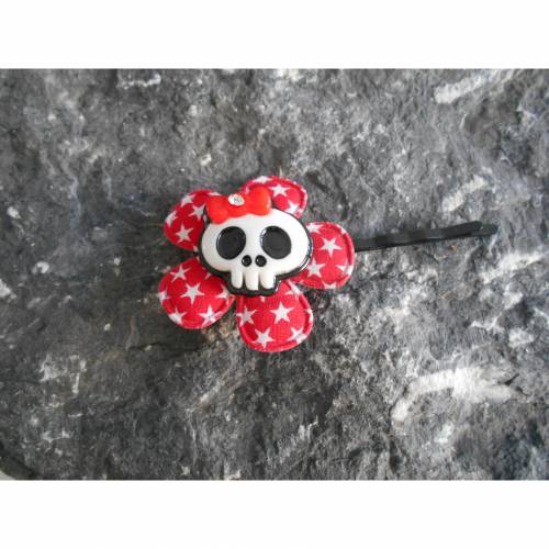 Einzelstück  Skull  Schleife Sterne Stern   Stoff Totenkopf 