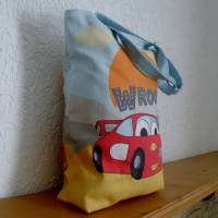 Kindergartentasche aus Canvas / Wechselwäsche / Schule / Kindergarten / Besuch bei Oma und Opa / personalisierbar Bild 3
