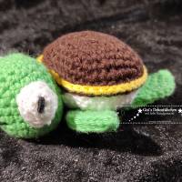 Gehäkelte Schildkröte Baumwolle Geschenk Bild 2