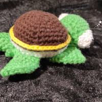 Gehäkelte Schildkröte Baumwolle Geschenk Bild 4
