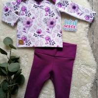 Gr. 56 Baby Set / Shirt / Pullover mit Leggins / Hose – Mädchen Bild 1