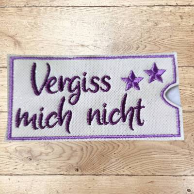 Stickdatei Pille Hülle ITH Set 640 – Blisterhülle für Pillen, Maschinenstickerei ab 13x18cm