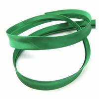 Satin Schrägband, 18mm, Uni-Farben, Kantenband, Meterware, 1meter (grün) Bild 1