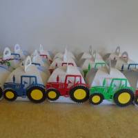 Adventskalender Traktor Weihnachtskalender Trecker  Kinder Junge Zierschachteln Schachteln zum Befüllen Landwirtschaft Bild 1