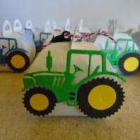Adventskalender Traktor Weihnachtskalender Trecker  Kinder Junge Zierschachteln Schachteln zum Befüllen Landwirtschaft Bild 3