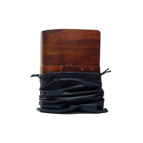 Ringbuch aus Rindsleder A4 - OX Office Bonny Maroon Raw by Vickys World 