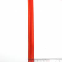 Satin Schrägband, 18mm, Uni-Farben, Kantenband, Meterware, 1meter (rotorange-dunkel) Bild 4