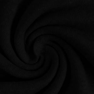 13,50EUR/m Viskose Leinen Jersey Uni schwarz Bild 1