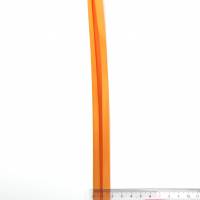 Satin Schrägband, 18mm, Uni-Farben, Kantenband, Meterware, 1meter (orange-braun) Bild 4