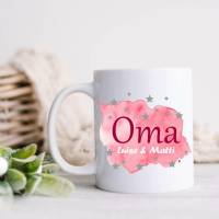 Personalisierte Tasse mit Namen Mädchen Oma Bild 2