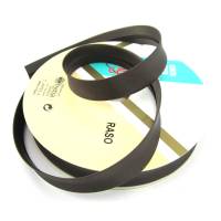 Satin Schrägband, 18mm, Uni-Farben, Kantenband, Meterware, 1meter (braun) Bild 3
