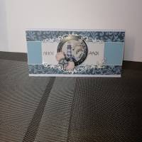 Geburtstagskarte maritim in blau/weiss für eine Frau oder einen Mann Bild 1