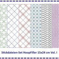 Stickdateien Set HoopFiller 15x24 Vol. I Bild 1