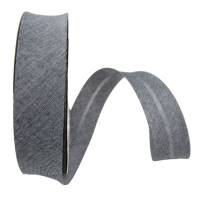 Jeansoptik Schrägband 18mm oder 30mm breit, Kantenband, Meterware, 1meter (schwarz) Bild 5