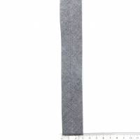 Jeansoptik Schrägband 18mm oder 30mm breit, Kantenband, Meterware, 1meter (schwarz) Bild 6