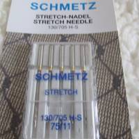 SCHMETZ Nähmaschinen Nadeln Stretch 5er Packung 130/705H  75/11 (1 Pack/4,50€) Bild 1