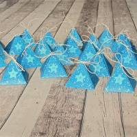 Adventskalender "Blaue Pyramiden" aus der Manufaktur Karla Bild 2