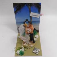 Geldgeschenk Hochzeit - Strand - Karibik - Meer - Hochzeitsgeschenk - SaBienchenshop Bild 1