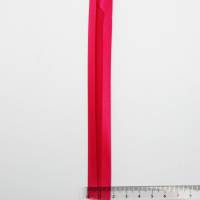 Satin Schrägband, 18mm, Uni-Farben, Kantenband, Meterware, 1meter (dunkelrosa) Bild 4