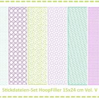 Stickdateien Set HoopFiller 15x24 Vol. V Bild 1