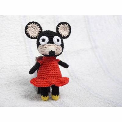 Häkelanleitung Amigurumi Maus Juno