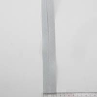Jeansoptik Schrägband 18mm oder 30mm breit, Kantenband, Meterware, 1meter (seidengrau) Bild 6