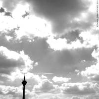 Rheinturm.Wolken Button Bild 6