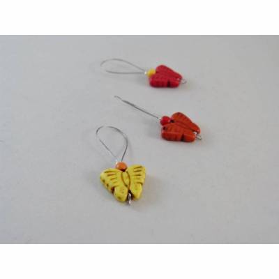Maschenmarkierer 3er Set Butterfly No 4