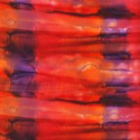 Patchworkstoff Batikstoff in leuchtendem rot, orange gelb und lila für Patchwork, Nähen und Quilten Bild 1