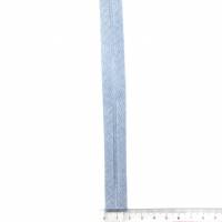 Jeansoptik Schrägband 18mm oder 30mm breit, Kantenband, Meterware, 1meter (marineblau dunkel) Bild 3