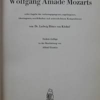 Chronologisch-thematisches Verzeichnis der Werke W.A. Mozarts von Ludwig von Köchel Bild 2
