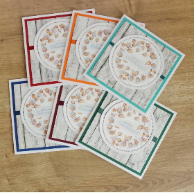 Geburtstagskarte, Glückwunschkarte "Physalis" aus der Manufaktur Karla