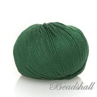 50 g Ferner Baby soft Bio-Baumwolle mit Sojafasern Ökotexstandard 100 tierhaarfreies Garn Farbe 24 Grün Bild 1