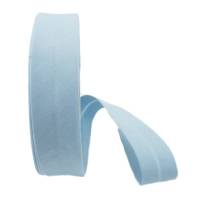 Baumwolle Schrägband, 30mm, Kantenband, nähen, Meterware, 1meter (hellblau) Bild 1