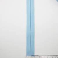 Baumwolle Schrägband, 30mm, Kantenband, nähen, Meterware, 1meter (hellblau) Bild 3