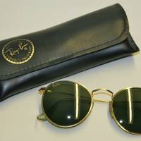 Vintage Ray Ban Sonnenbrille grün gold Bild 1