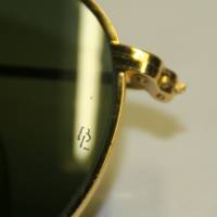Vintage Ray Ban Sonnenbrille grün gold Bild 10