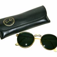 Vintage Ray Ban Sonnenbrille grün gold Bild 2