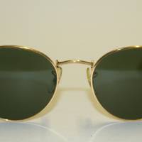 Vintage Ray Ban Sonnenbrille grün gold Bild 6