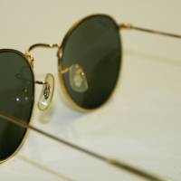 Vintage Ray Ban Sonnenbrille grün gold Bild 7