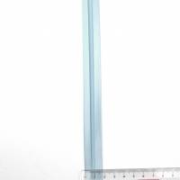 Satin Schrägband, 18mm, Uni-Farben, Kantenband, Meterware, 1meter (eisblau) Bild 3