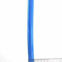 Satin Schrägband, 18mm, Uni-Farben, Kantenband, Meterware, 1meter (azurblau) Bild 3