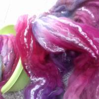 Glanzvoll filzen: Merino-Lyocell-Wolle  im Kammzug in atemberaubenden Farbgruppen Bild 2